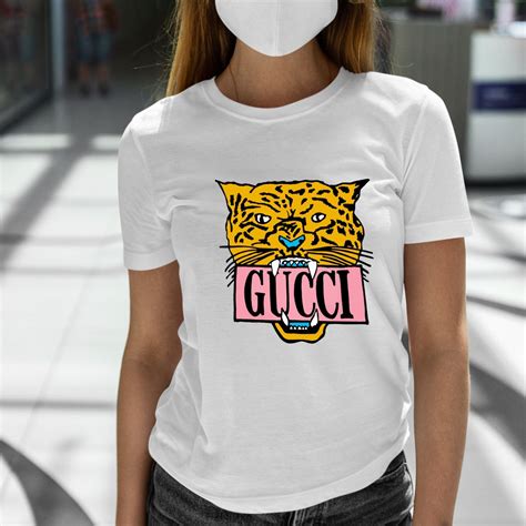 gucci tiger print t shirt|gucci tiger sequin shirt.